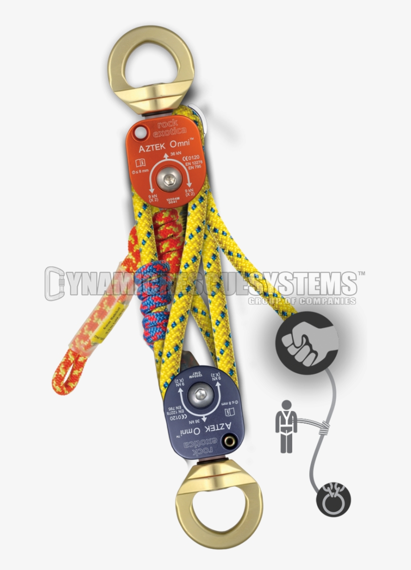 Aztek Pulley Kit - Flaschen Zug, transparent png