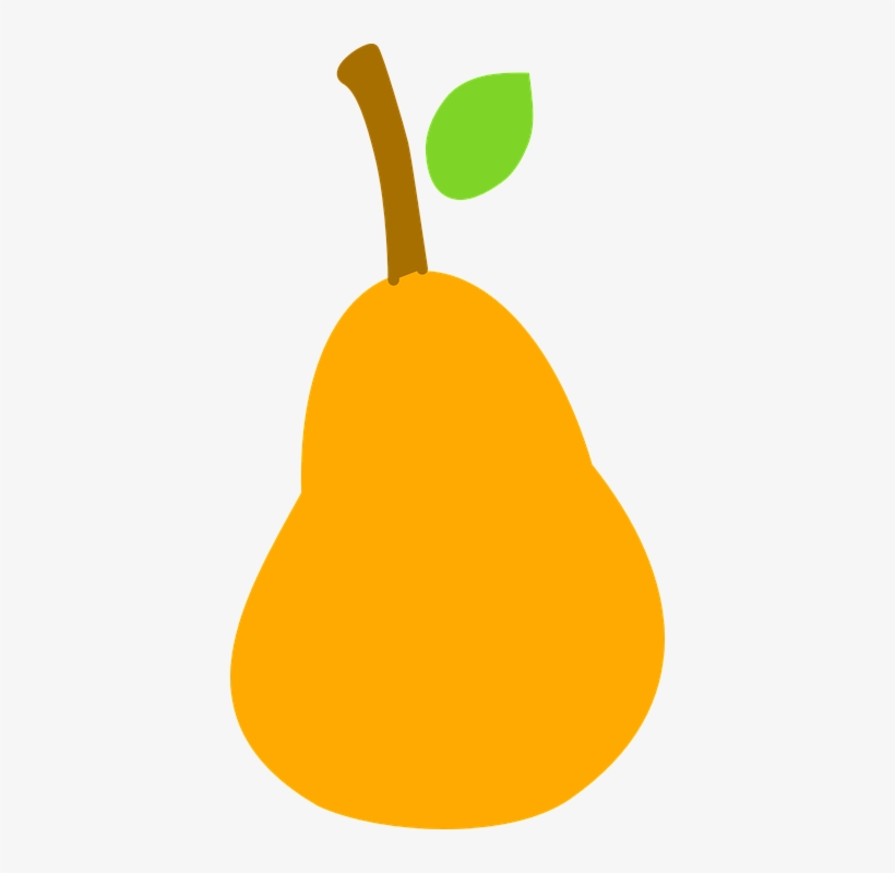 Two Pears - Orange Papaya Clipart Png, transparent png