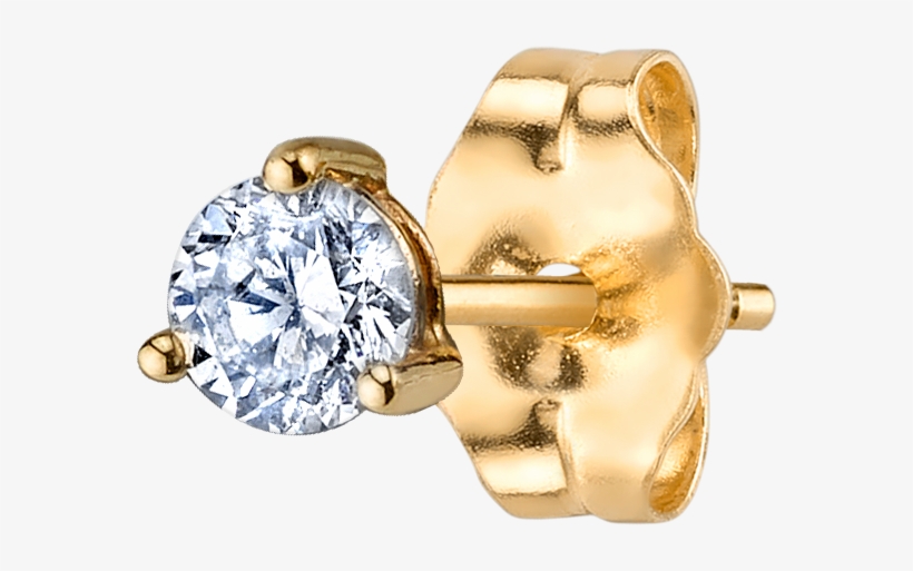 Diamond Stud - Earring, transparent png