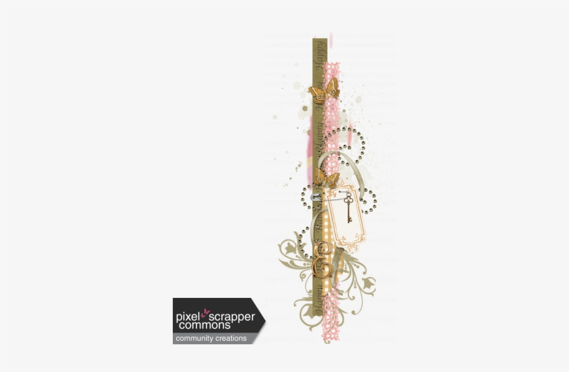 Cluster Strip - Digital Scrapbooking, transparent png