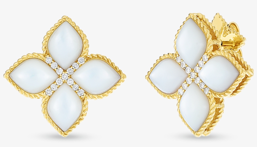 8882433ayermx - Roberto Coin Flower Mother Of Pearl, transparent png