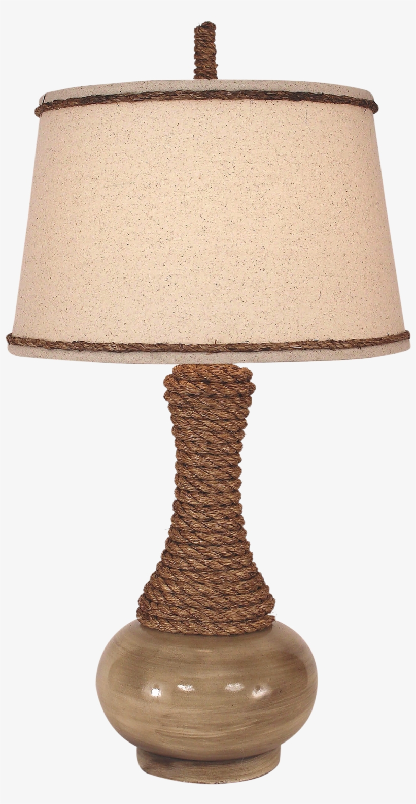 Cottage Glaze Aladdin Table Lamp W/ Rope - Lamp, transparent png