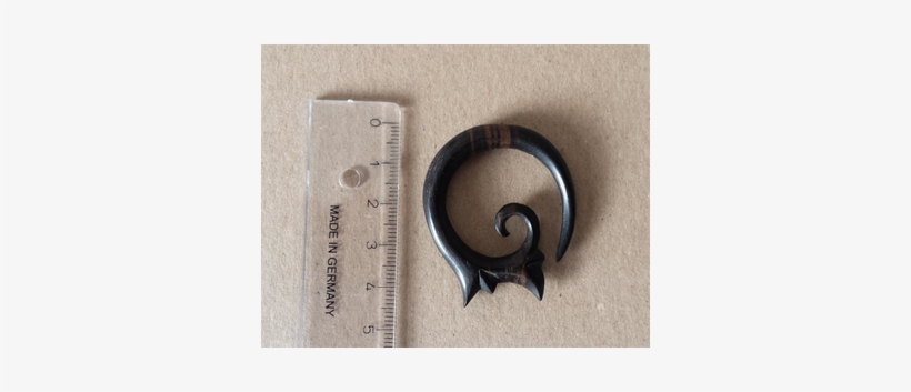 Piercing Alas De Madera De Ébano De Madera Grande Handgeschnitzt - Ruler, transparent png