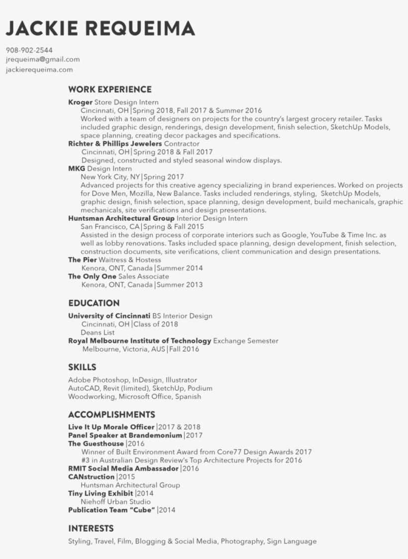 Jackierequeimaresume - Résumé, transparent png