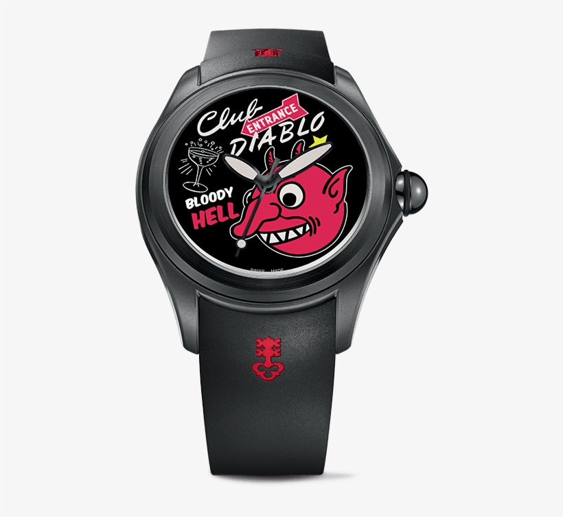 47 Pop De La Nuez - Corum Watch Bubble 42 Limited Edition, transparent png