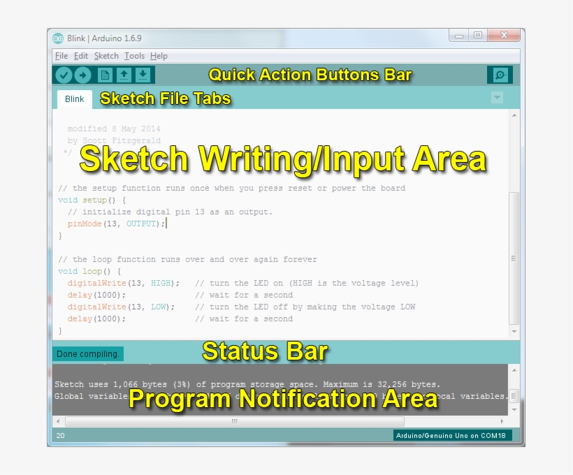 Adafruit Products Arduino Ide-parts - Arduino Program Sketch Practice, transparent png