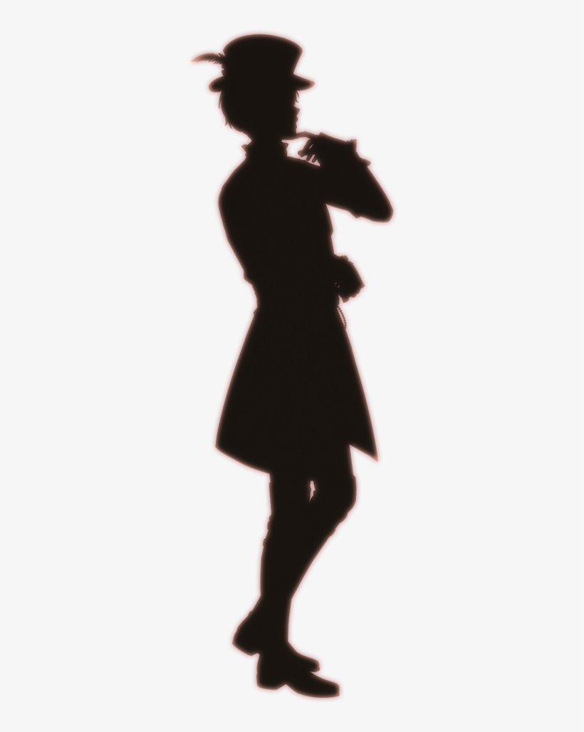 Shu Itsuki Silhouette Render - あん スタ 新 キャラ, transparent png