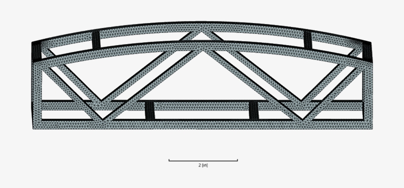 Meshed Wood Bridge, Tet-dominant Mesh Of A Wood Bridge - Bridge, transparent png