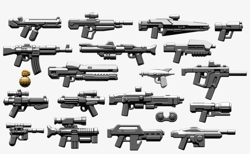 Hfs Brickarms Sci-fi Weapons Pack 2016, transparent png