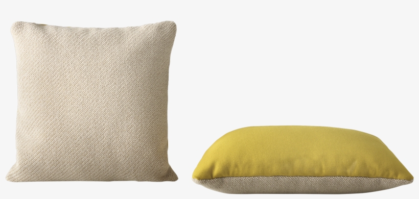Crafted With Precision - Muuto Mingle Cushion - Yellow, transparent png