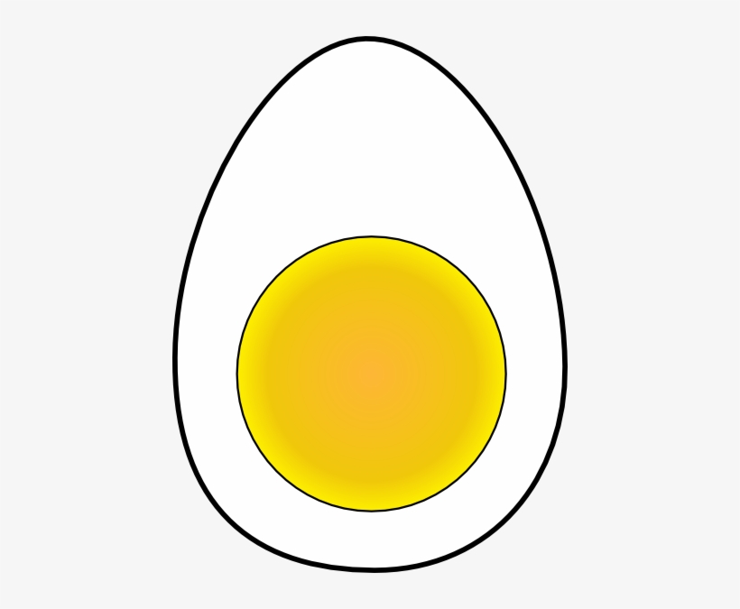 Boiled Egg - Half Boiled Egg Vector, transparent png