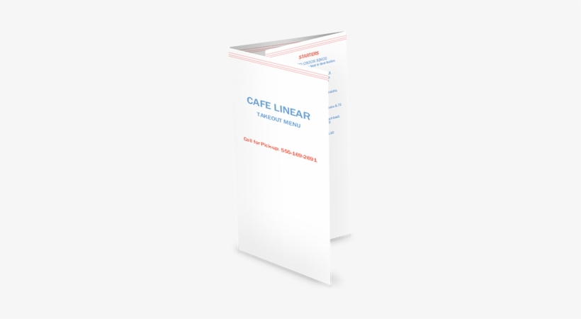 View Trifold Cafe Restaurant Menu - Menu, transparent png