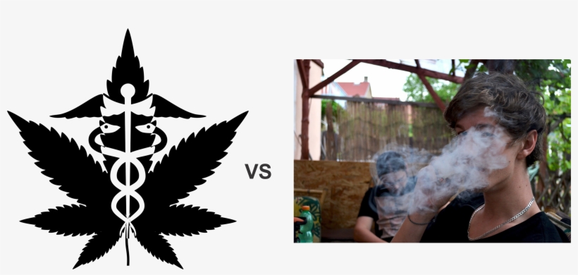 Recreational Vs Medical Marijuana - Cannabis Medicinal, transparent png