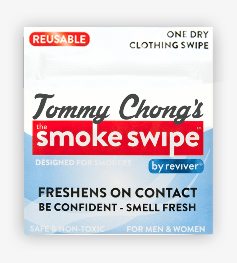 Tommy Chong's Smoke Swipes - Tommy Chong Smoke Wipes, transparent png