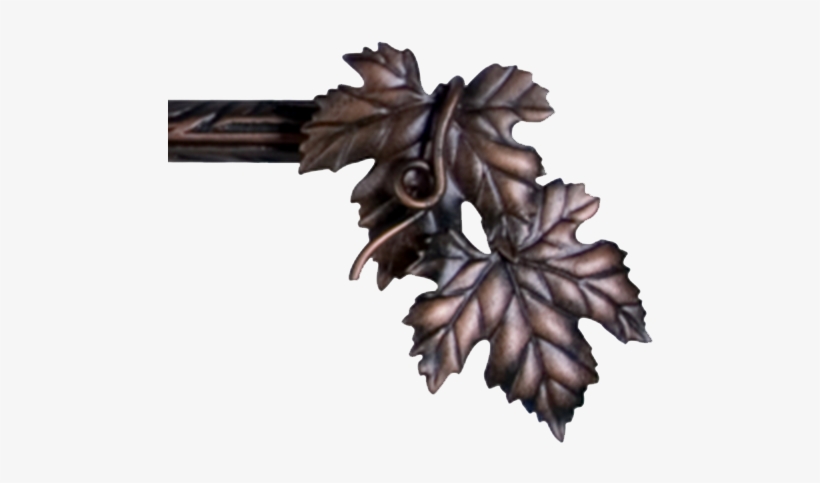 Grape Leaves - Metal Leaf Png Transparent, transparent png