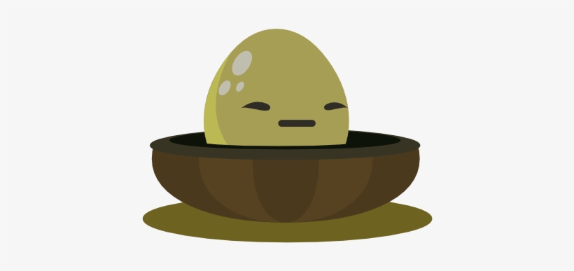 This Free Clipart Png Design Of Firebog Pod Egg Clipart - Clip Art, transparent png