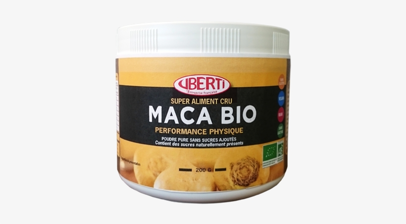 Articles - - Poudre De Maca Cru Bio - 200g Uberti, transparent png