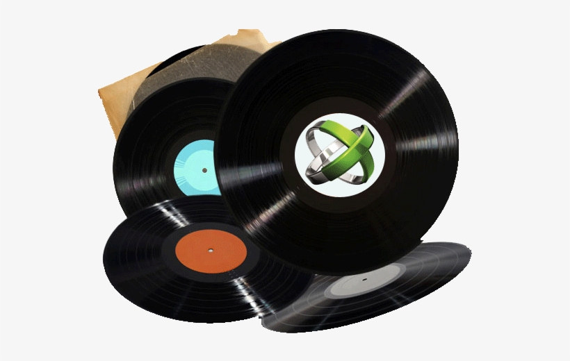 Vinyl Discs - Vinyl Records, transparent png