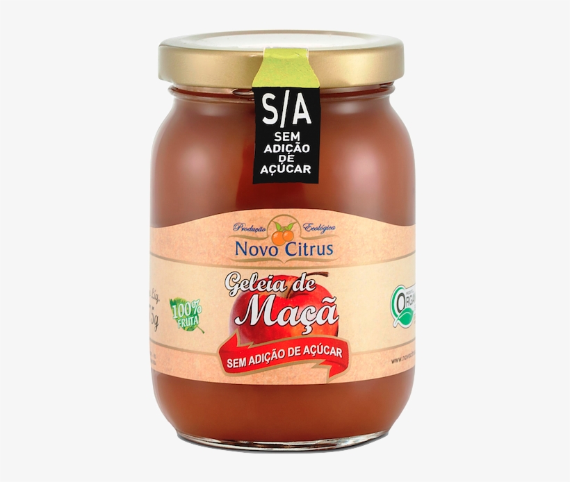 Geleia De Maça Sem Adição De Açúcar - Geleia Sem Adiçao De Açúcar, transparent png