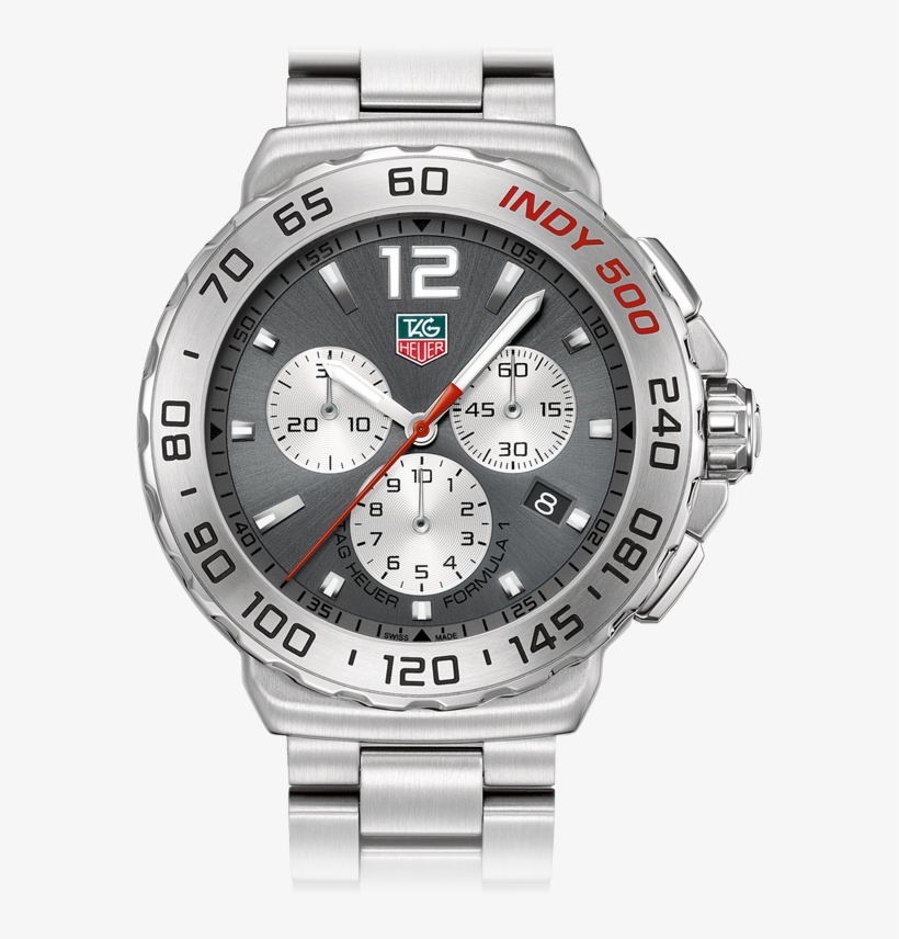 Tag Heuer Tag Heuer Formula 1 Cronógrafo - Tag Heuer Formula 1 Stainless Steel Men's Watch Cau1113.ba0858, transparent png