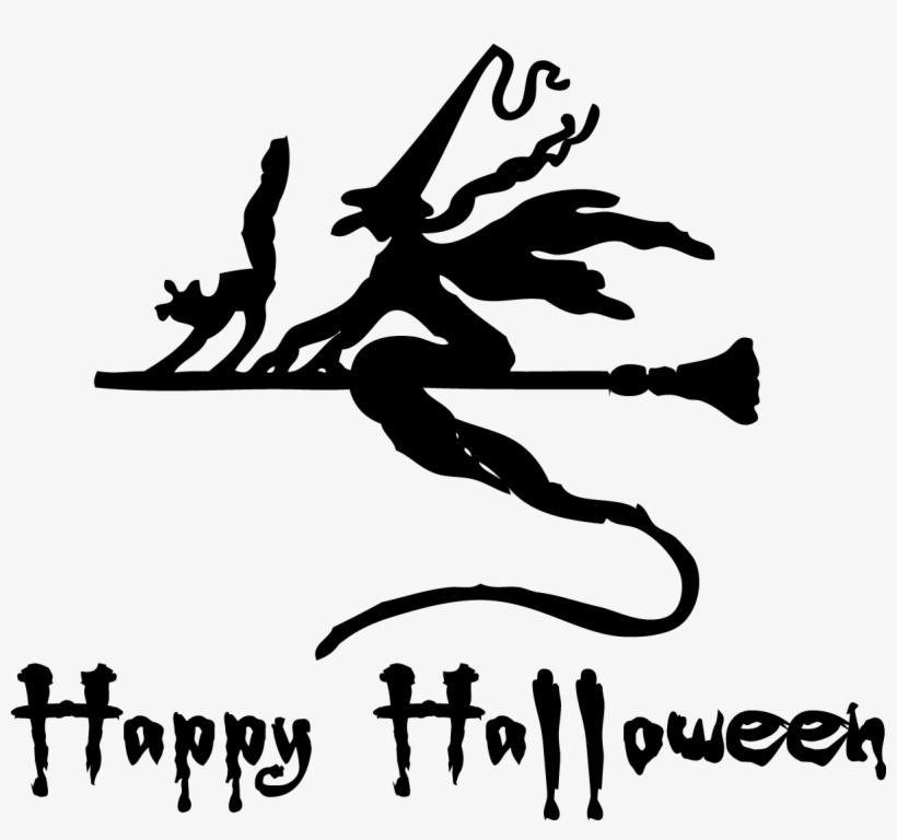 Halloween Fondo De Pantalla Titled Halloween - Witch Happy Halloween Clip Art, transparent png