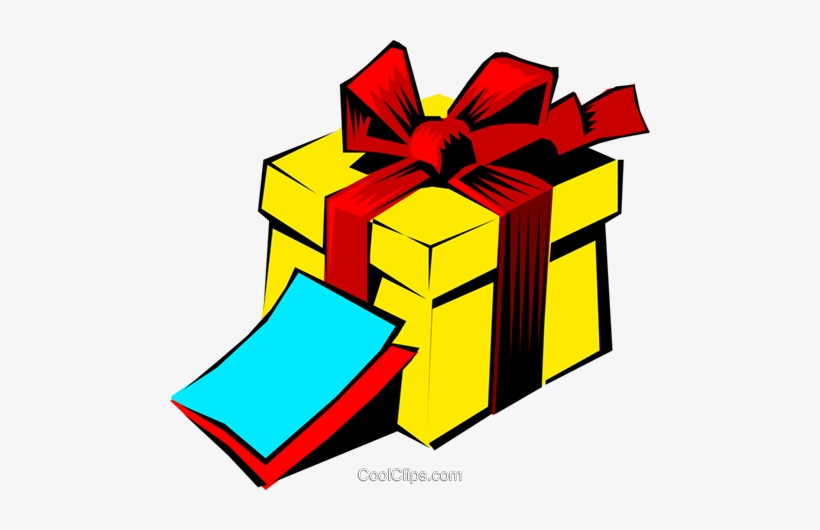Presente Livre De Direitos Vetores Clip Art Ilustração - Clipart Geschenk, transparent png