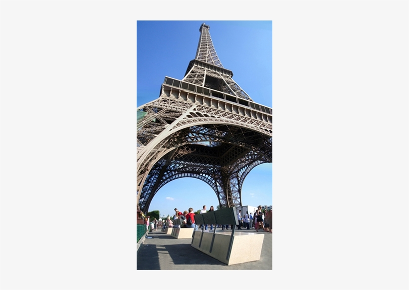 Zuera Banca Hormigón Gris De Aldayjover En Torre Eiffel - Eiffel Tower, transparent png
