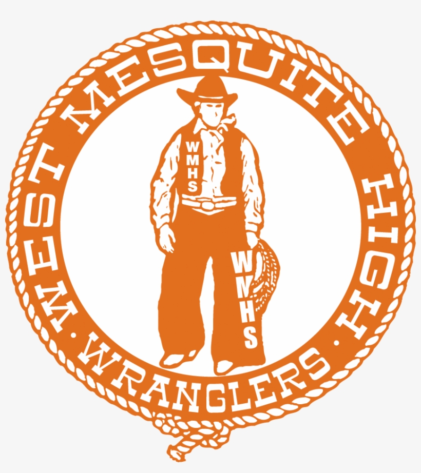 West Mesquite High School Logo Of A Wrangler - West Mesquite High School, transparent png