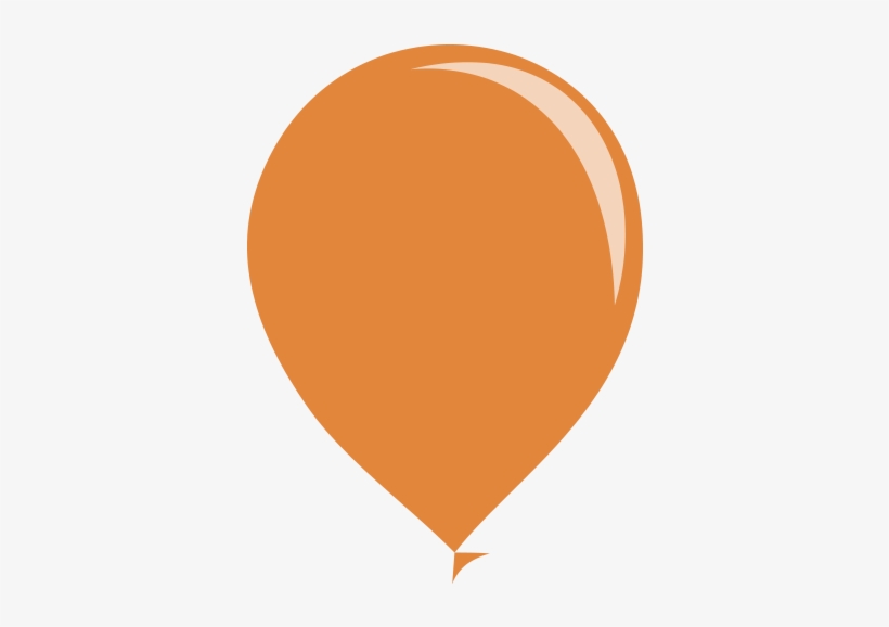 Balões Personalizados Curitiba - Balao Laranja Png, transparent png