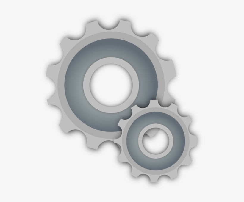 Small - Gears Clip Art, transparent png