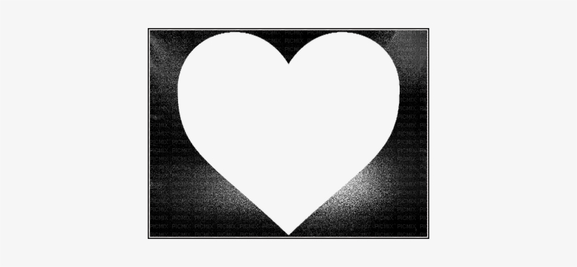 Corazón Blanco Y Negro - Corazon Blanco Y Negro, transparent png