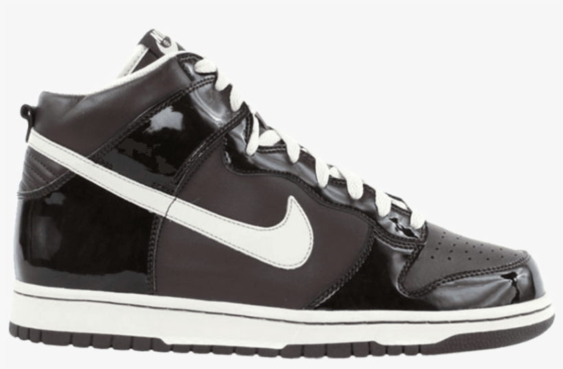 Dunk High 'woodgrain' - Sneakers, transparent png