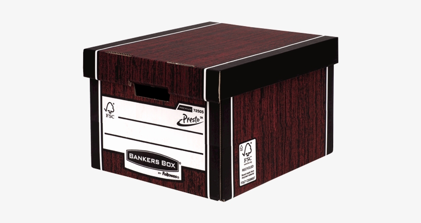 Premium 725 Classic Storage Box - Wood Grain Cardboard Box, transparent png