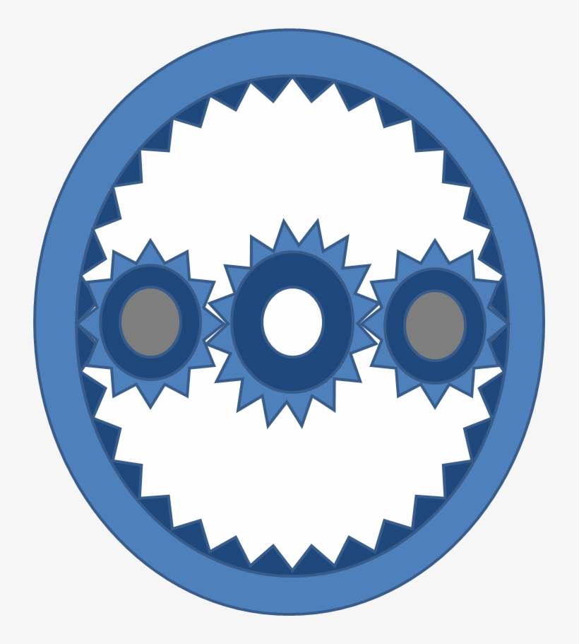 Como Crear Un Engranaje Dentro Un Engranaje Con Dientes - Compass Clipart, transparent png