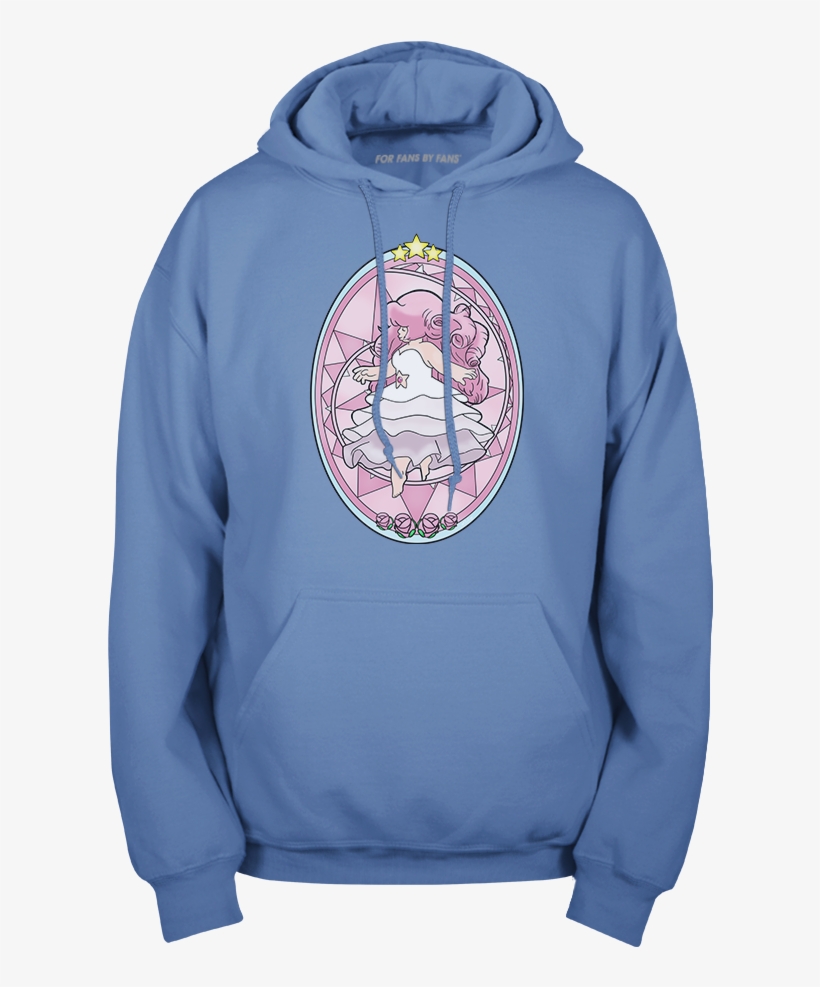 Rose Quartz Stained Glass Window Pullover Hoodie - My Little Pony Friends Are Always There, transparent png