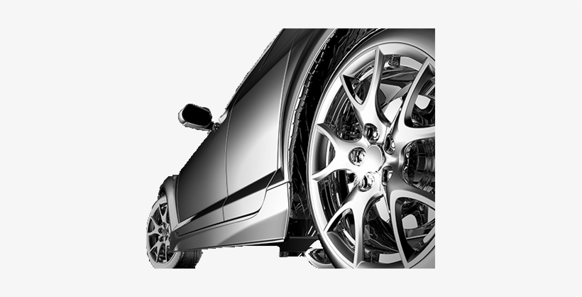 Chrome Car - Car Detailing Png, transparent png