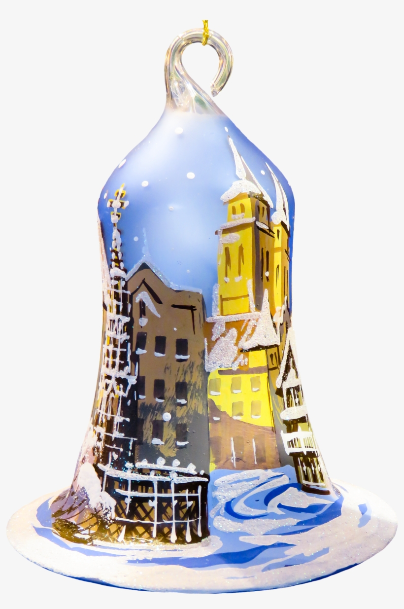 Christmas Ornaments Photo - Weihnachten Bell #5 Grußkarte, transparent png