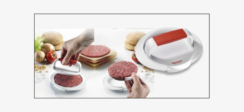 Westmark Hamburger Maker 172 Gr, transparent png