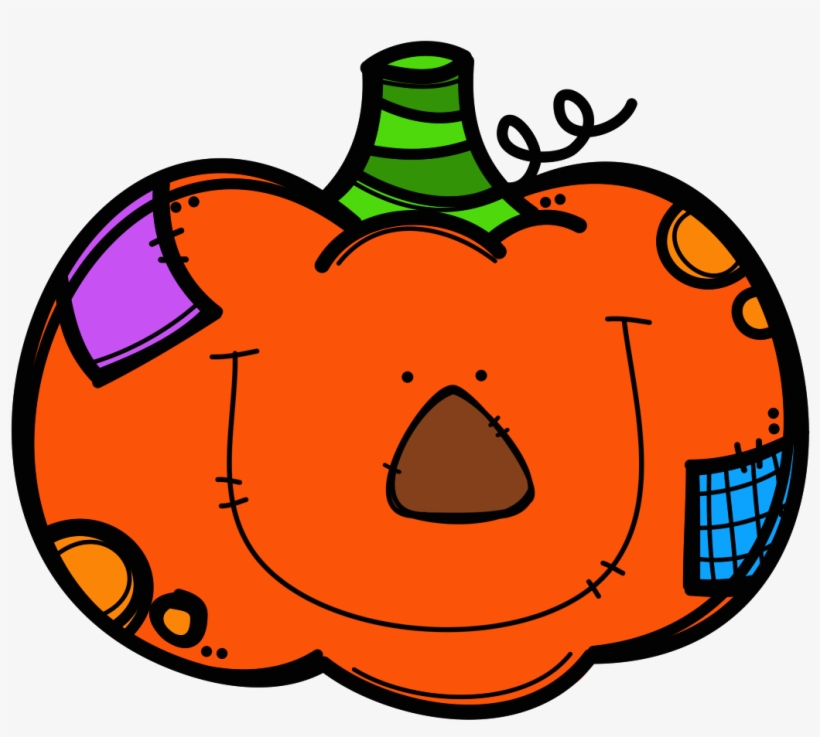Pumpkin With Face - Clip Art, transparent png