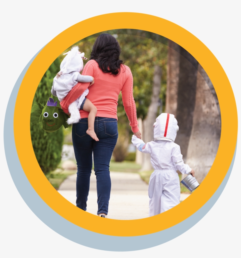 Our Candidates Are Carefully Vetted, Background Checked - Trick Or Treating With A Parent, transparent png