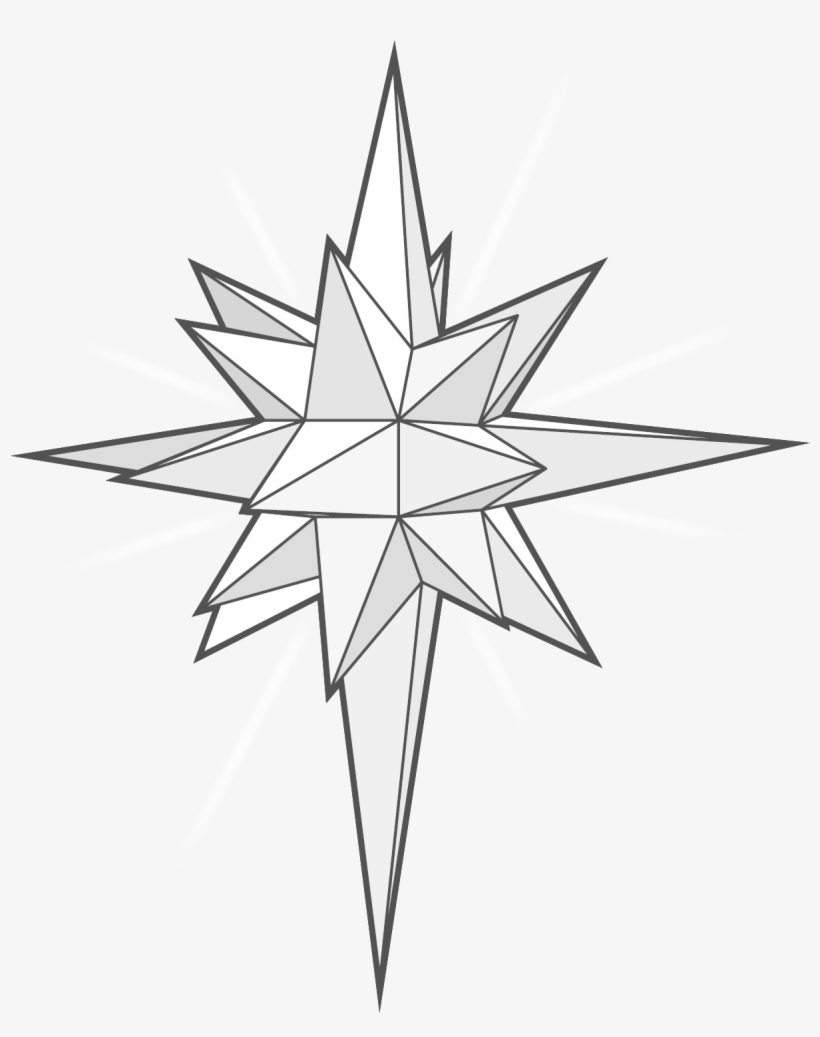 Pxl8yzyj8fhawn - 9 Point Star 3d, transparent png