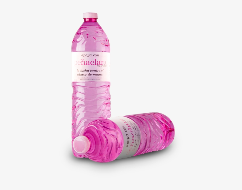 Peñaclara En Rosa - Water Bottle, transparent png