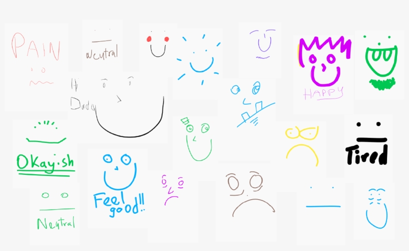 During The Hard And Good Times, Our Emotions Change - Doodle, transparent png