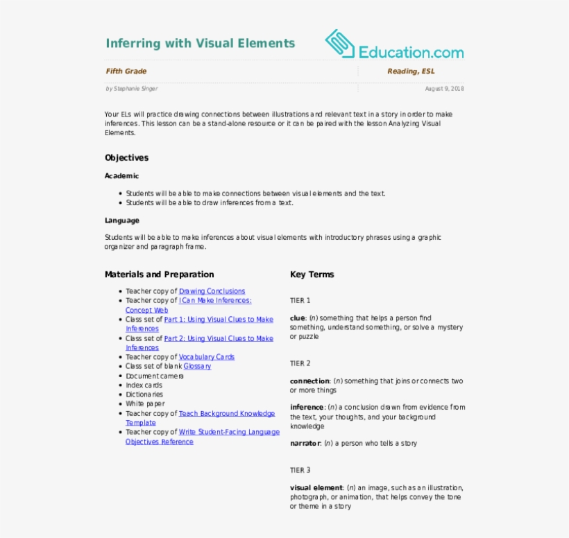 Related Learning Resources - Teks Science 5.8 A Lesson Plan, transparent png