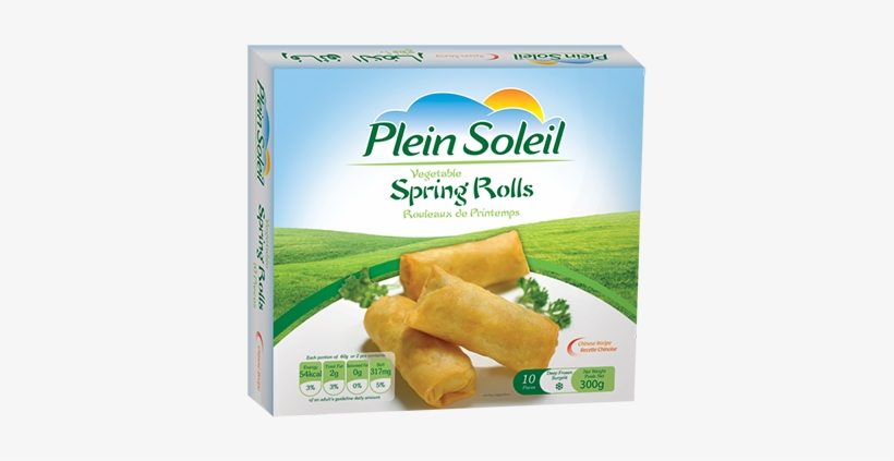 Vegetable Spring Rolls - Plein Soleil Spring Rolls, transparent png