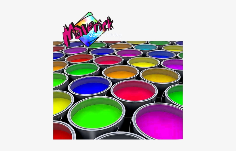 Maverick Screen Printing Is The Screen Printing Specialist - Paint, transparent png