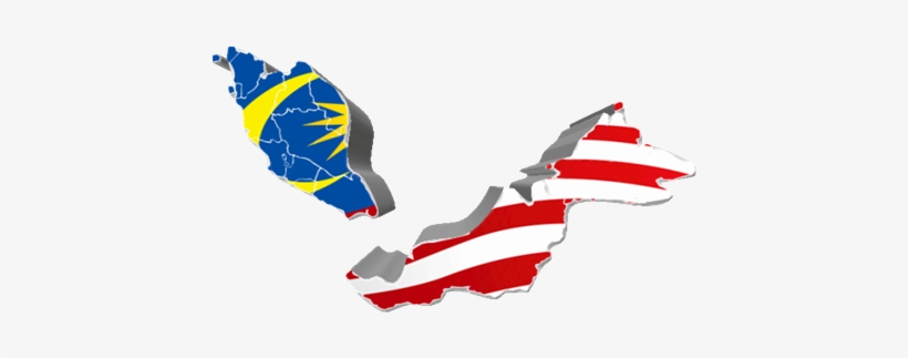 Malaysia Flag Map Png, transparent png