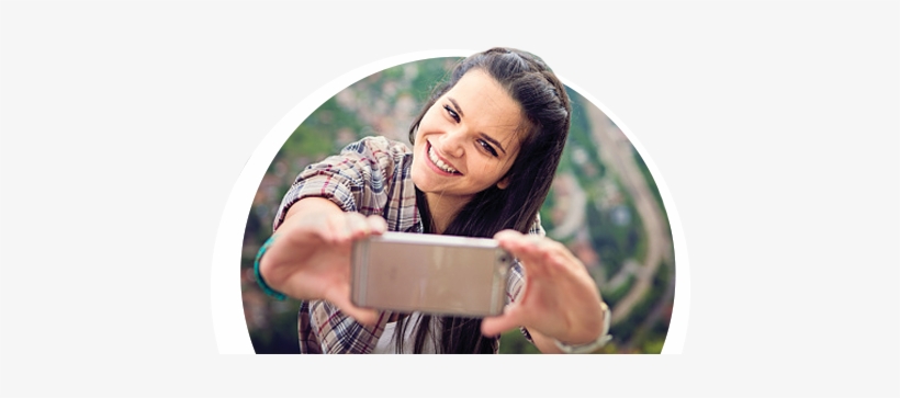 Teenager Taking Selfie - Lifestyle, transparent png