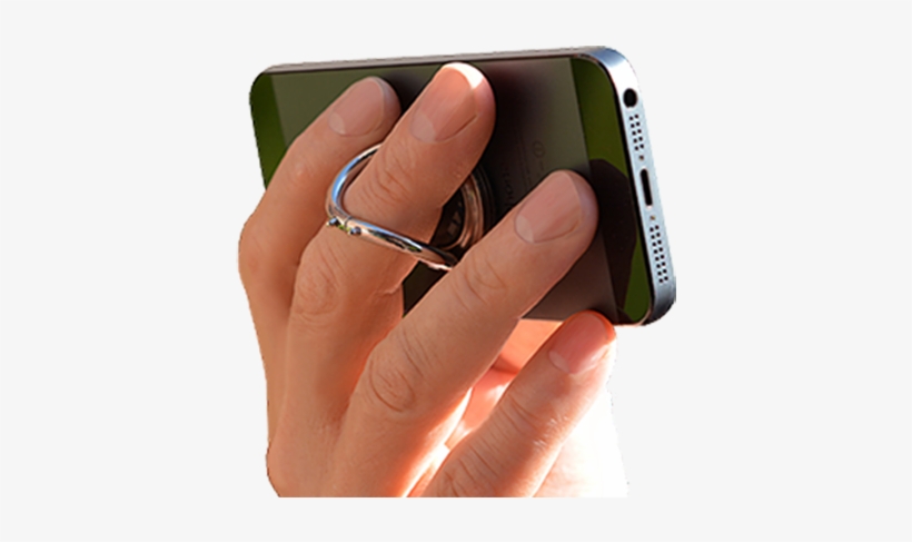 There's Always A Risk Of Dropping A Smartphone While - Selfie Grip For Phone, transparent png