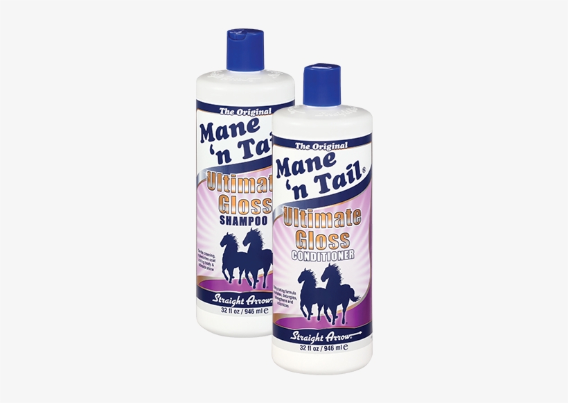 Ultimate Gloss Shampoo & Conditioner - Mane N Tail Ultimate Gloss Conditioner, transparent png
